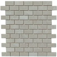 Мозаика из мрамора Матовая МКР-11СВ (47x23) Victoria Beige MB