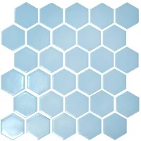 Мозаика керамическая Kotto Ceramica HEXAGON H 6026 Light Blue  295 х 295 х 9