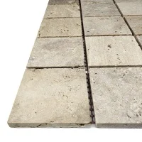 Мозаїка з травертину Матова МКР-3СН (47x47) Travertine Classic