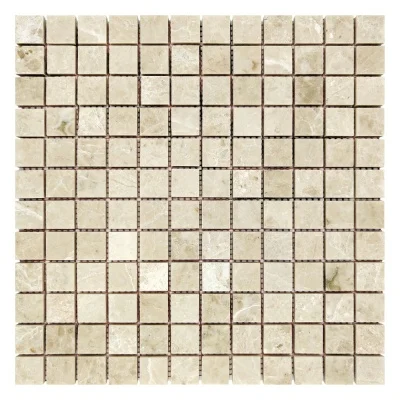 Мозаика из мрамора Полированная МКР-2П (23x23) Victoria Beige MB