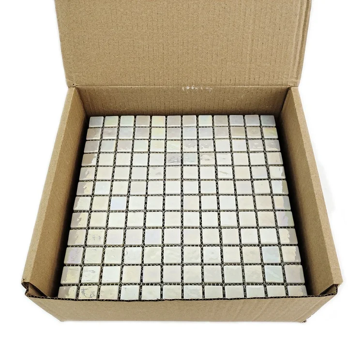 Стеклянная мозаика PL25301 WHITE