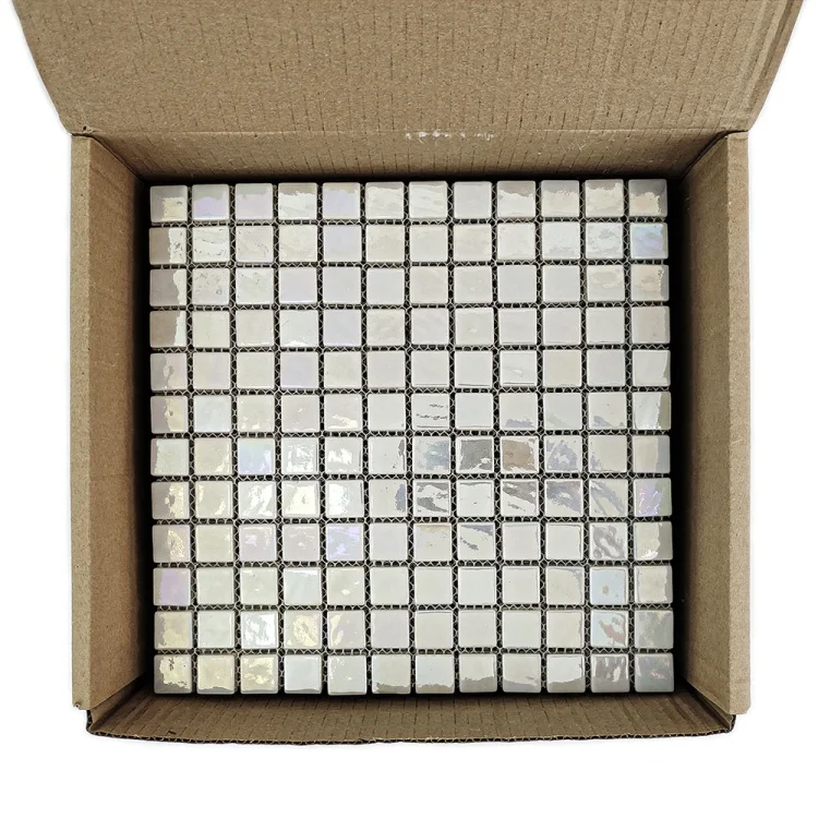 Стеклянная мозаика PL25301 WHITE
