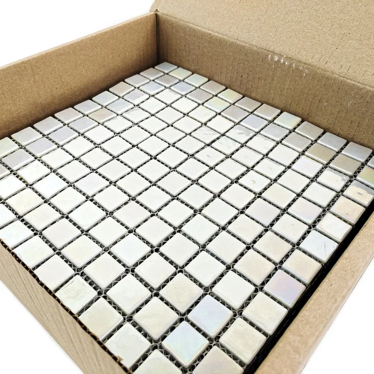 Стеклянная мозаика PL25301 WHITE