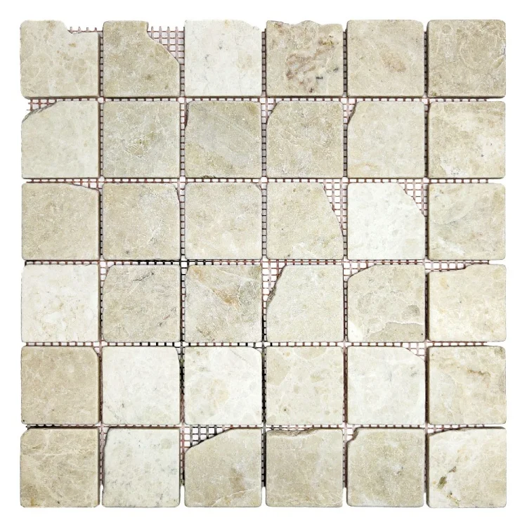 Мозаїка з мармуру Матова МКР-3СВА (47x47) Victoria Beige MB