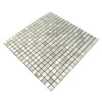 Мозаика из мрамора Матовая МКР-4СН (15x15) Emperador Light G