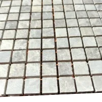 Мозаика из мрамора Матовая МКР-4СН (15x15) Emperador Light G