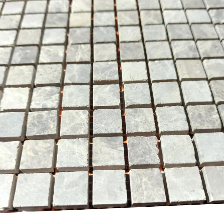 Мозаика из мрамора Матовая МКР-4СН (15x15) Emperador Light G