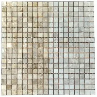 Мозаика из мрамора Матовая МКР-4СН (15x15) Emperador Light G