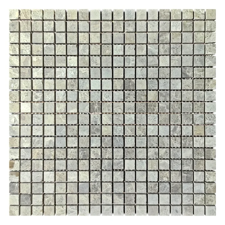 Мозаика из мрамора Матовая МКР-4СН (15x15) Emperador Light G