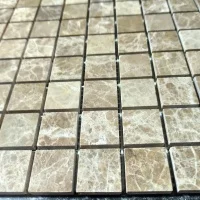 Мозаїка з мармуру Полірована МКР-2П (23x23) Emperador Light D