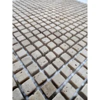 Мозаика Vivacer N38 Ivori Travertine Tumbled