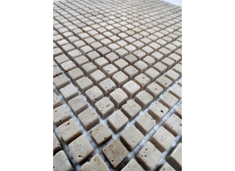 Мозаика Vivacer N38 Ivori Travertine Tumbled
