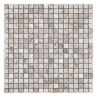 Мозаїка Mozaico de Lux Stone C-MOS Emperador Light Tumbled
