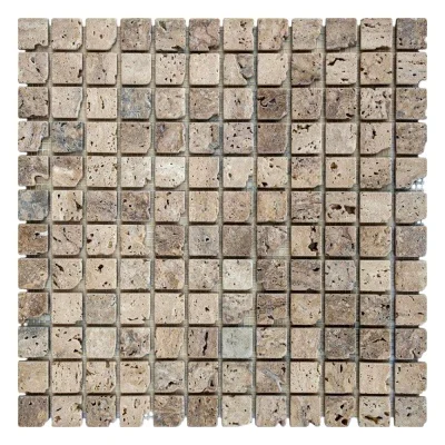 Мозаїка з травертину Матова МКР-2СВА (23x23) Travertine Classic