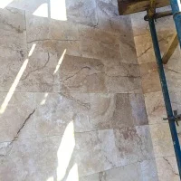 Плитка з травертину Light Filled and Honed 1,2х30,5х45,7 см, бежева матова заповнена шліфована Standart 2-nd ch.
