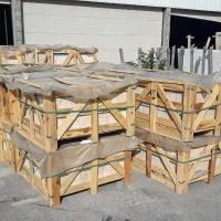 Плитка з травертину Light Filled and Honed 1,2х30,5х45,7 см, бежева матова заповнена шліфована Standart 2-nd ch.