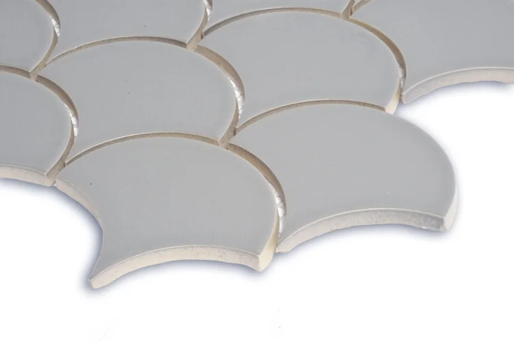 Мозаїка керамічна Kotto Ceramica SCALES SC 6019 Silver 240 x 240 x 9 (0,037 m.2)