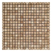 Мозаїка із мармуру Матова МКР-4СВ (15x15) Emperador Light