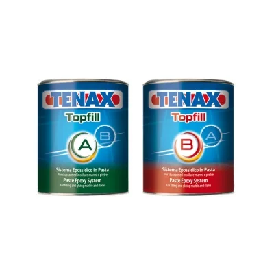 Прозрачный эпоксидный клей для камня Topfill A+B (1+0.25 л) TENAX