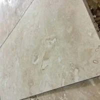 Плитка из травертина Light Filled and Honed 1,2х20,3х40,6 см, бежевая матовая заполненная шлифованная Standart 2-nd ch.
