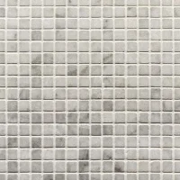 Белая мозаика из мрамора МКР-2СВ 234
