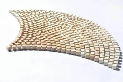 Мозаїка з керамограніту Kotto Ceramica MI7 K060201 Italian Fan Ambra/Solare/Beige/Salino 0,084 м2