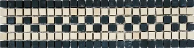 Мозаїка з керамограніту Kotto Ceramica MI7 K060803 Lviv Legends фриз Beige/Nero
