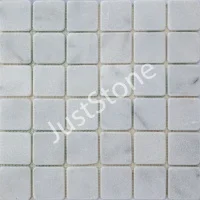 Мозаика из мрамора Матовая МКР-3СВ (47x47) White BI