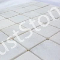 Мозаика из мрамора Матовая МКР-3СВ (47x47) White BI