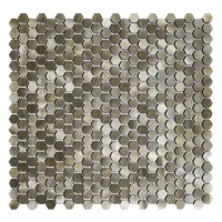 Мозаика Mozaico De Lux Cl-Mos CCLAYRK23027 30,4х32,2 см