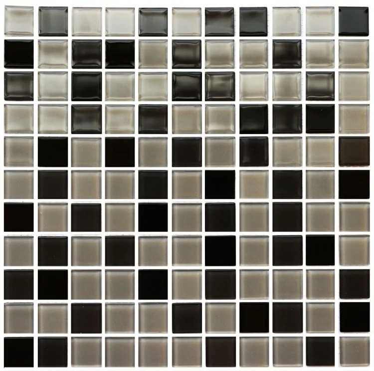 Мозаика керамическая Kotto Ceramica GM 4008 C3 black/gray m/gray w  300 х 300 х 4   ( 25 х 25 )