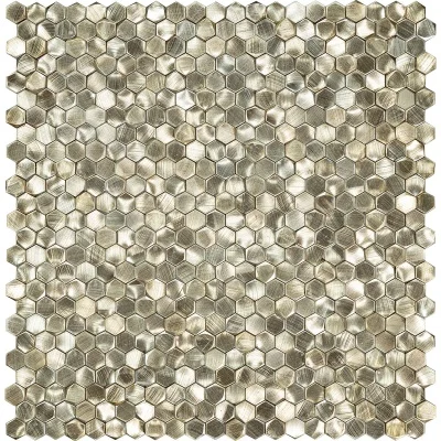Мозаїка металева V-MOS LB005-1 Gold Small Metal Mozaico De Lux