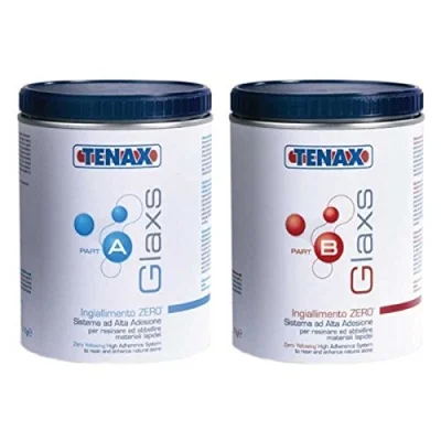 Жидкий прозрачный клей GLAXS BM 75 A+B (1,0+0,75л) TENAX