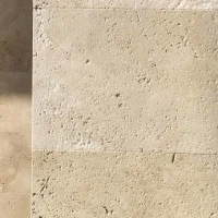 Плитка з травертину Light Brushed 1,2 х30, 5х61 см, бежева брашована Standart