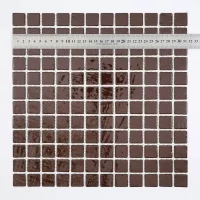 Мозаїка зі скла MK25107 DARK BROWN