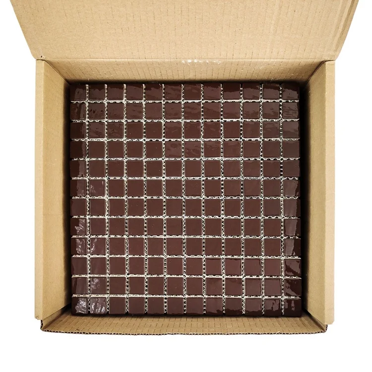 Мозаїка зі скла MK25107 DARK BROWN