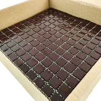 Мозаїка зі скла MK25107 DARK BROWN