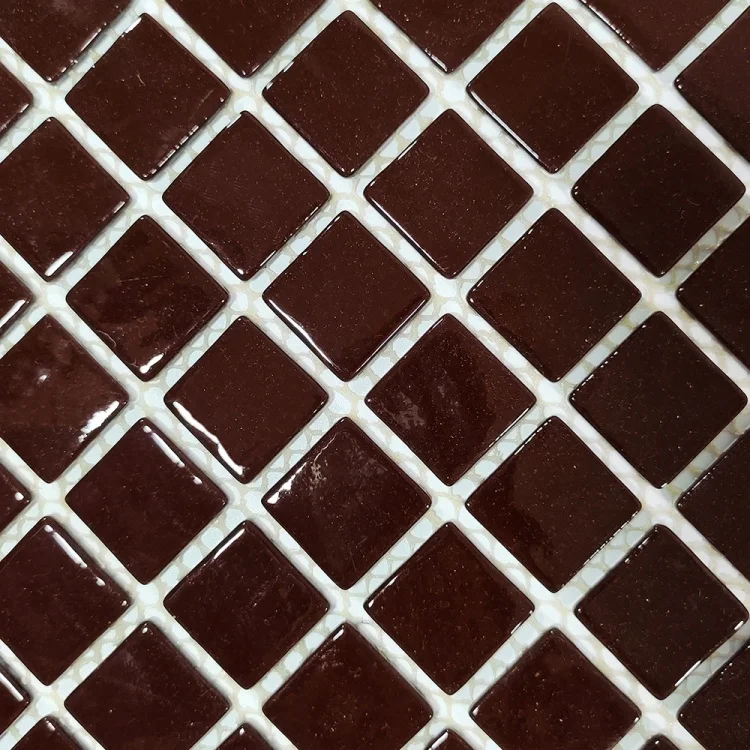 Мозаїка зі скла MK25107 DARK BROWN