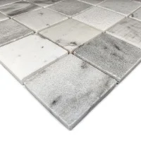 Мозаика из мрамора Полированная МКР-3П (47x47) White Mix
