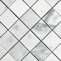 Мозаика из мрамора Полированная МКР-3П (47x47) White Mix