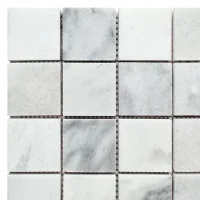 Мозаика из мрамора Полированная МКР-3П (47x47) White Mix