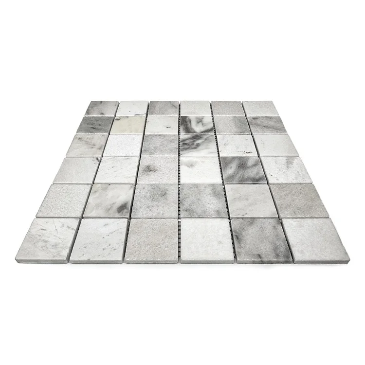 Мозаика из мрамора Полированная МКР-3П (47x47) White Mix