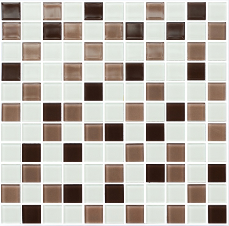 Мозаїка керамічна Kotto Ceramica GM 4035 C3 coffe m/coffe w/white 300 х 300 х 4 ( 25 х 25 )