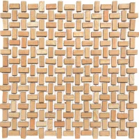 Мозаїка з керамограніту Kotto Ceramica MI7 10200511C Dorato 300x300х10 (прямокутник 10x20)