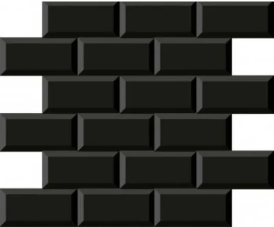 Мозаика Dune 187843 Mosaico Minimetro Negro 29.1*29.6 черная керамическая глянцевая