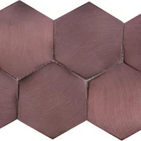 Мозаика Dune 188528 ICON COPPER 28*16,2 медного цвета гексагональная