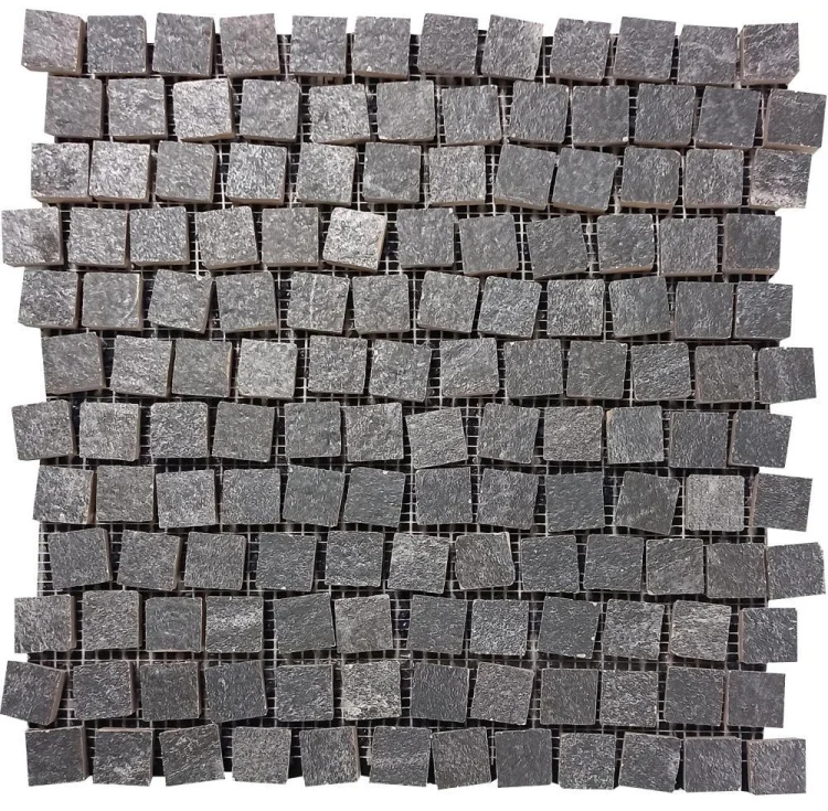 Мозаика Dune Mosaico 187775 Karakter 30*30.1 черная керамическая