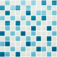 Мозаика керамическая Kotto Ceramica GM 4039 C3 Cerulean m/Cerulean w/white  300 х 300 х 4   ( 25 х 25 )