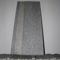 Ступени гранитные G603 Light Grey 790х340х30 мм Полированные, ФАСКА
