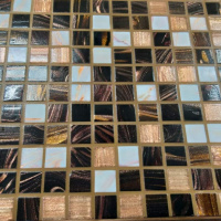 Мозаїка скляна R-MOS 20G8810525154501112 Brown Sunset Mozaico De Lux